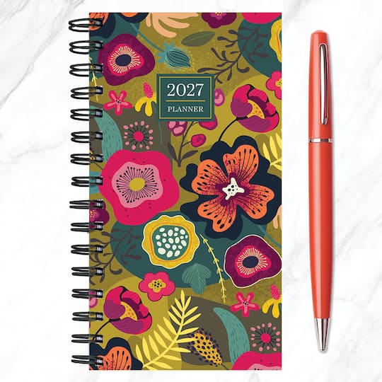 2027 Funk & Floral Small Weekly Monthly Planner